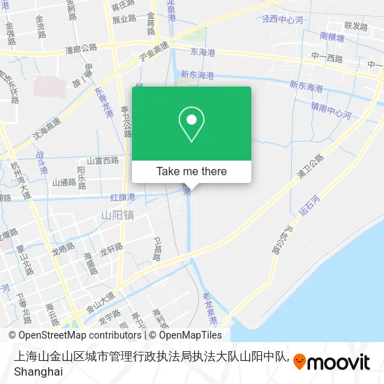 上海山金山区城市管理行政执法局执法大队山阳中队 map
