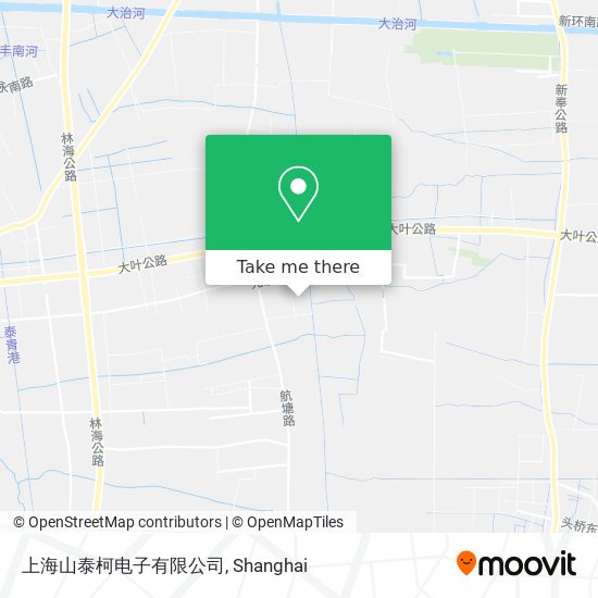 上海山泰柯电子有限公司 map