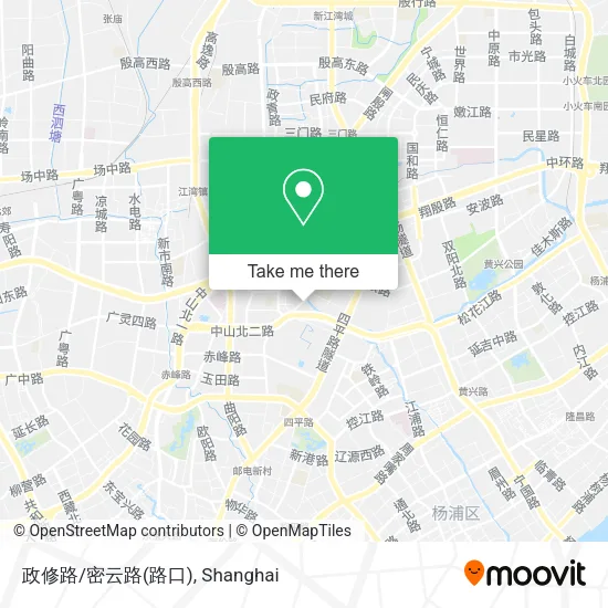 政修路/密云路(路口) map