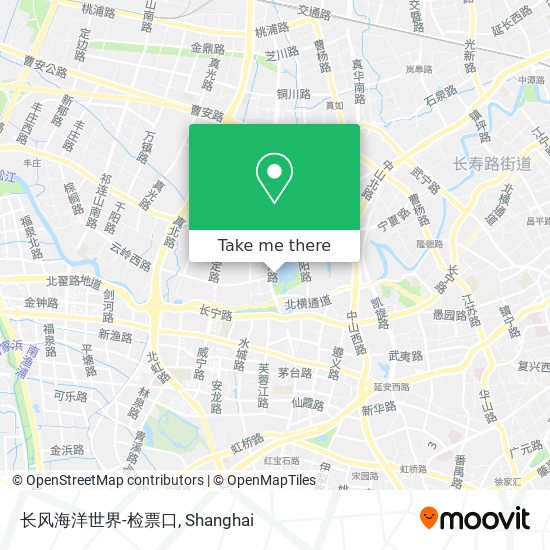 长风海洋世界-检票口 map