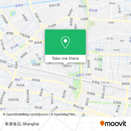 泰康食品 map