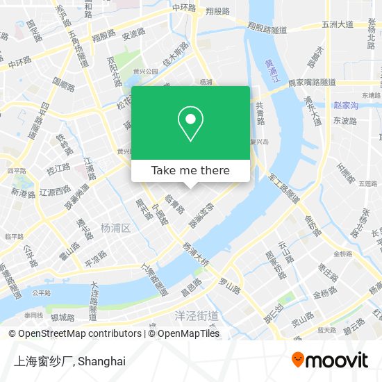 上海窗纱厂 map