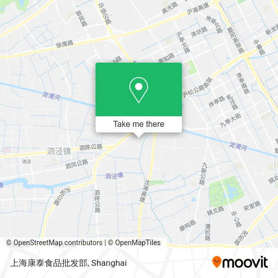 上海康泰食品批发部 map