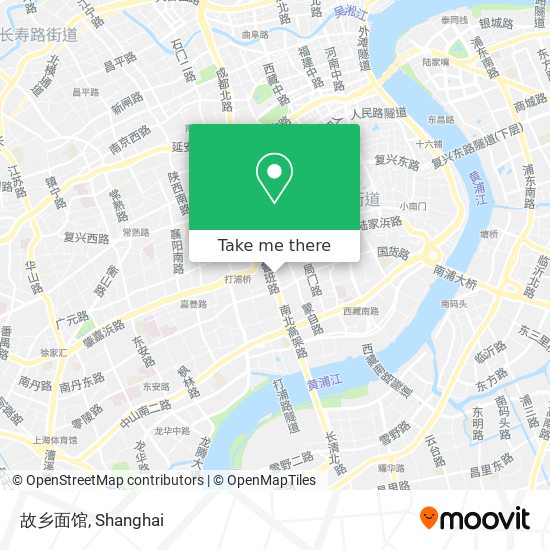 故乡面馆 map