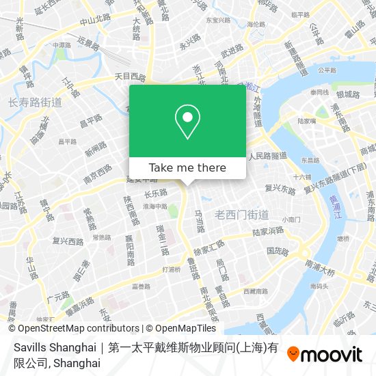 Savills Shanghai｜第一太平戴维斯物业顾问(上海)有限公司 map