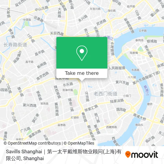 Savills Shanghai｜第一太平戴维斯物业顾问(上海)有限公司 map