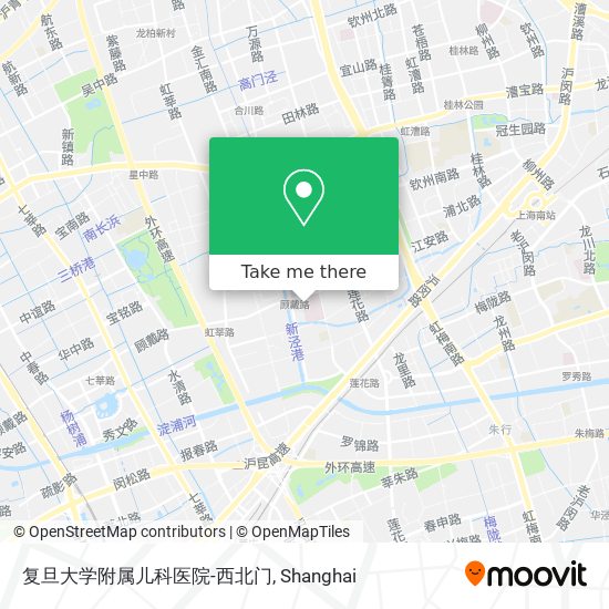 复旦大学附属儿科医院-西北门 map