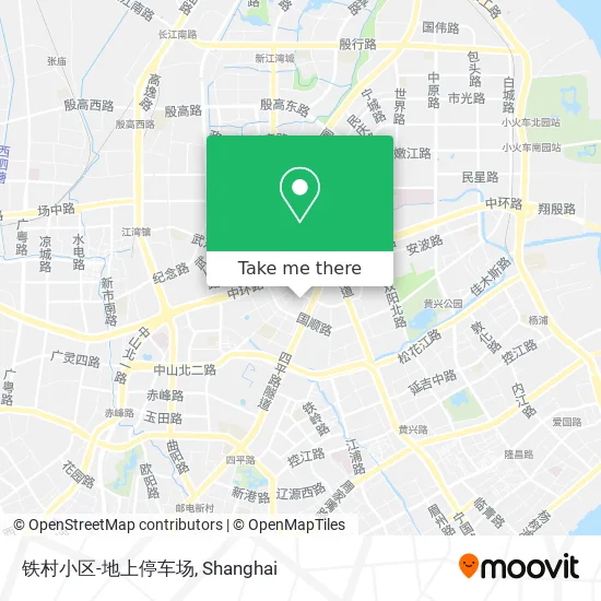铁村小区-地上停车场 map