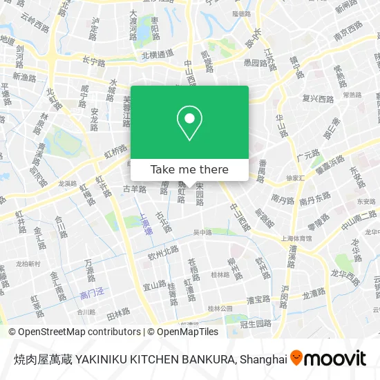 焼肉屋萬蔵 YAKINIKU KITCHEN BANKURA map