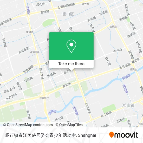 杨行镇春江美庐居委会青少年活动室 map