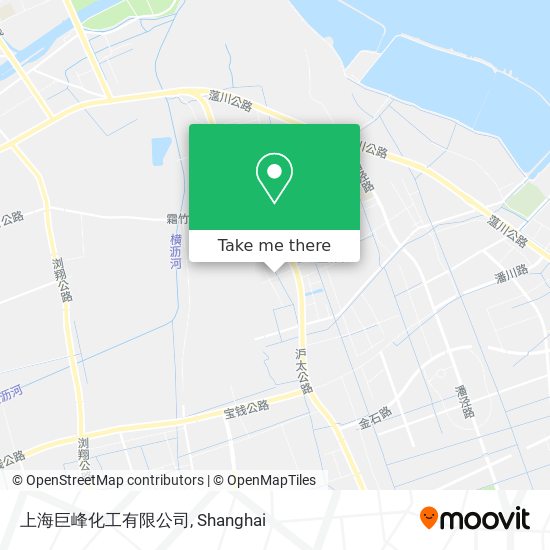 上海巨峰化工有限公司 map