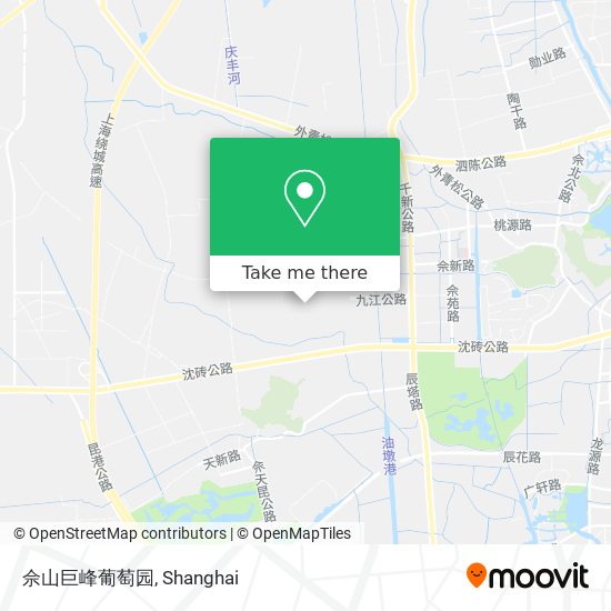 佘山巨峰葡萄园 map
