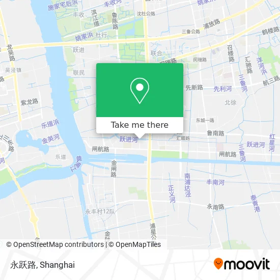 永跃路 map