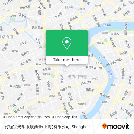 好瞳宝光学眼镜商业(上海)有限公司 map