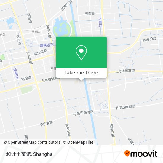 和计土菜馆 map