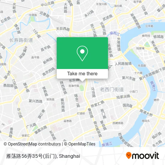 雁荡路56弄35号(后门) map