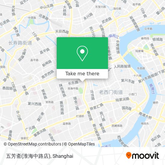 五芳斋(淮海中路店) map