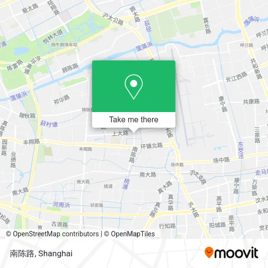 南陈路 map