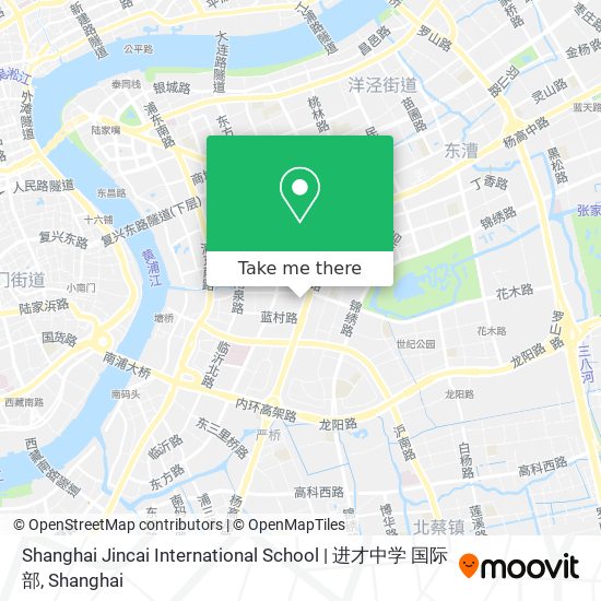 Shanghai Jincai International School | 进才中学 国际部 map