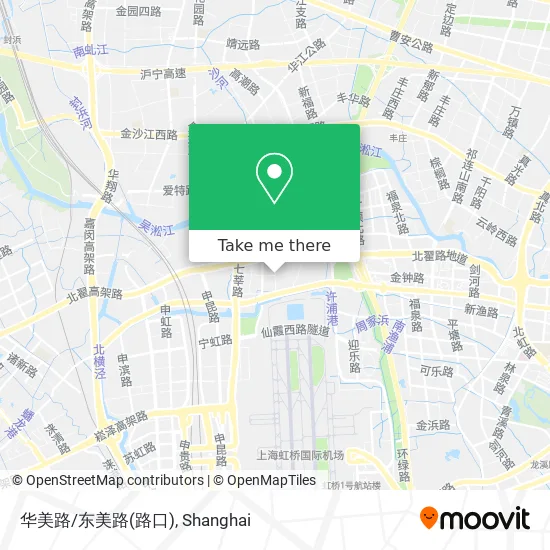 华美路/东美路(路口) map