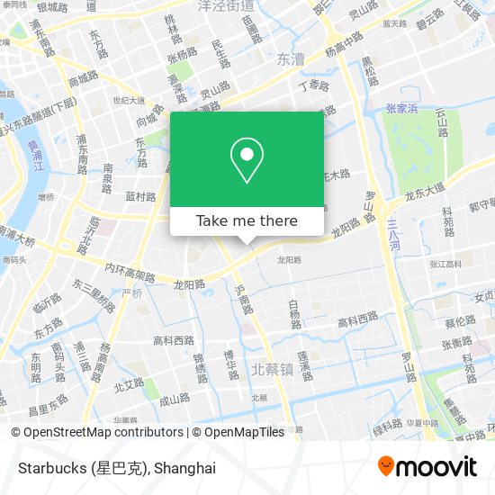 Starbucks (星巴克) map