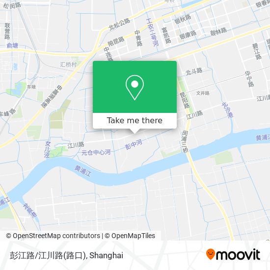 彭江路/江川路(路口) map