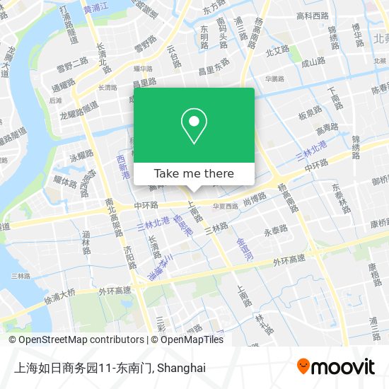 上海如日商务园11-东南门 map