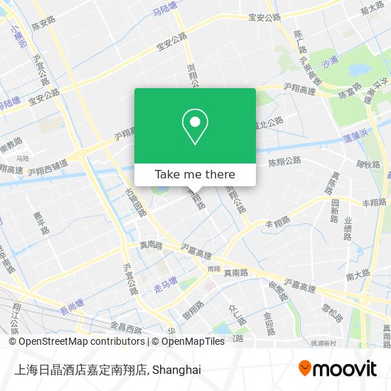 上海日晶酒店嘉定南翔店 map