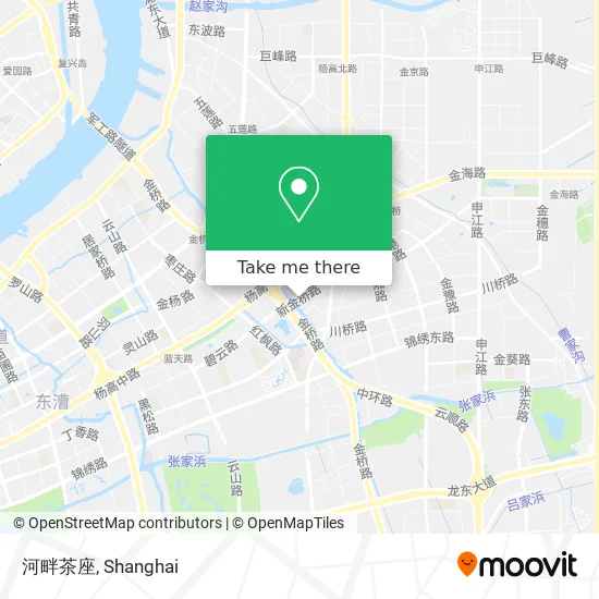 河畔茶座 map