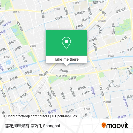 莲花河畔景苑-南2门 map