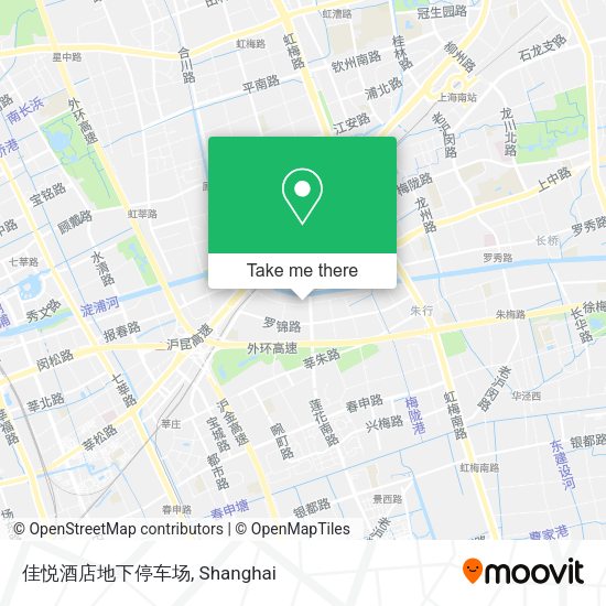 佳悦酒店地下停车场 map