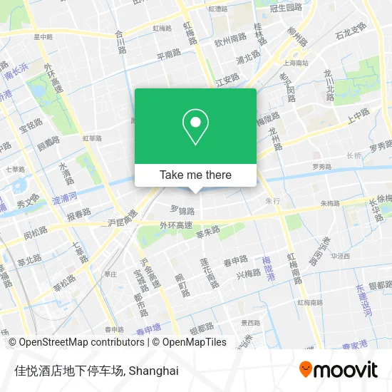 佳悦酒店地下停车场 map