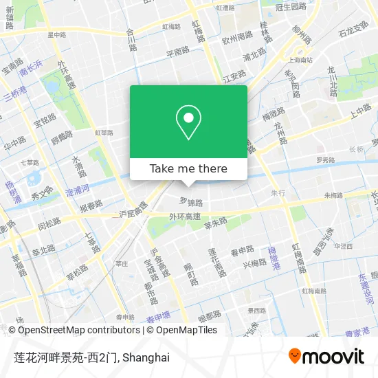 莲花河畔景苑-西2门 map