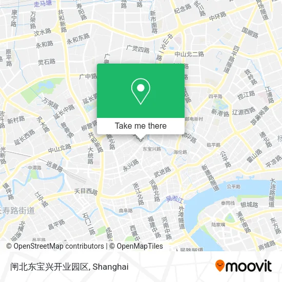 闸北东宝兴开业园区 map