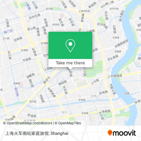 上海火车南站家庭旅馆 map