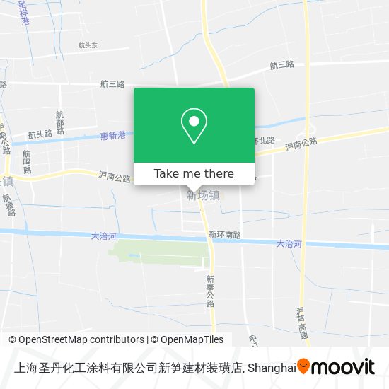 上海圣丹化工涂料有限公司新笋建材装璜店 map