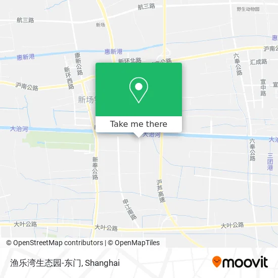 渔乐湾生态园-东门 map