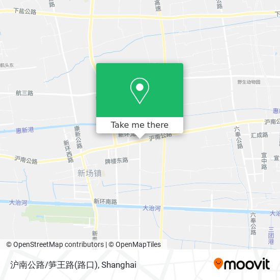 沪南公路/笋王路(路口) map