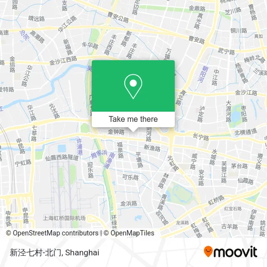 新泾七村-北门 map