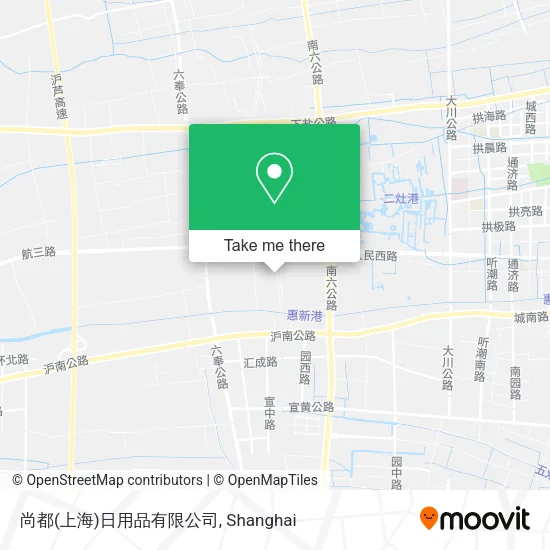尚都(上海)日用品有限公司 map