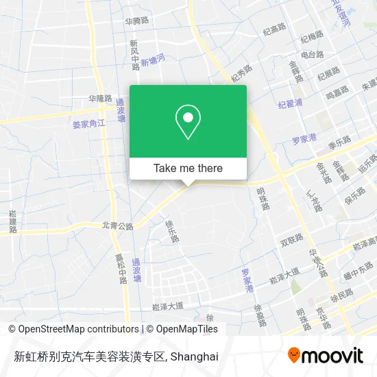 新虹桥别克汽车美容装潢专区 map