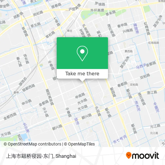 上海市颛桥寝园-东门 map
