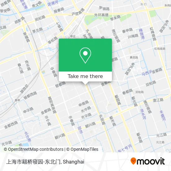 上海市颛桥寝园-东北门 map