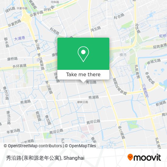 秀沿路(亲和源老年公寓) map