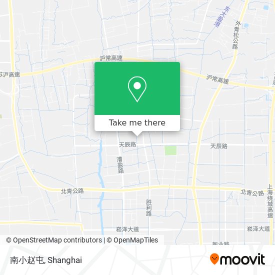 南小赵屯 map