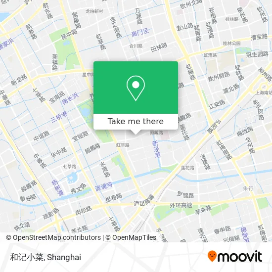 和记小菜 map