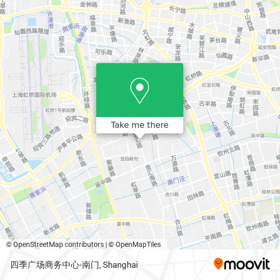 四季广场商务中心-南门 map