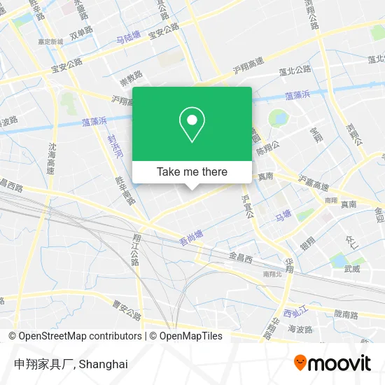 申翔家具厂 map