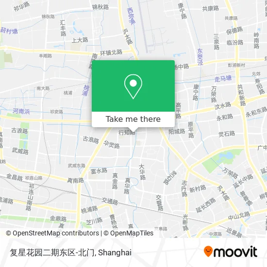 复星花园二期东区-北门 map