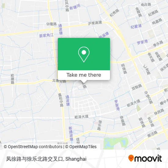 凤徐路与徐乐北路交叉口 map